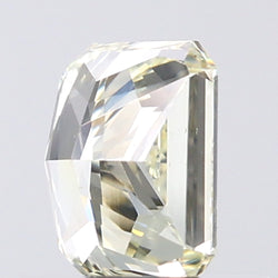 0.70 CT Radiant Shape Natural Diamond Yellow Color VVS1 Clarity (5.40 MM)