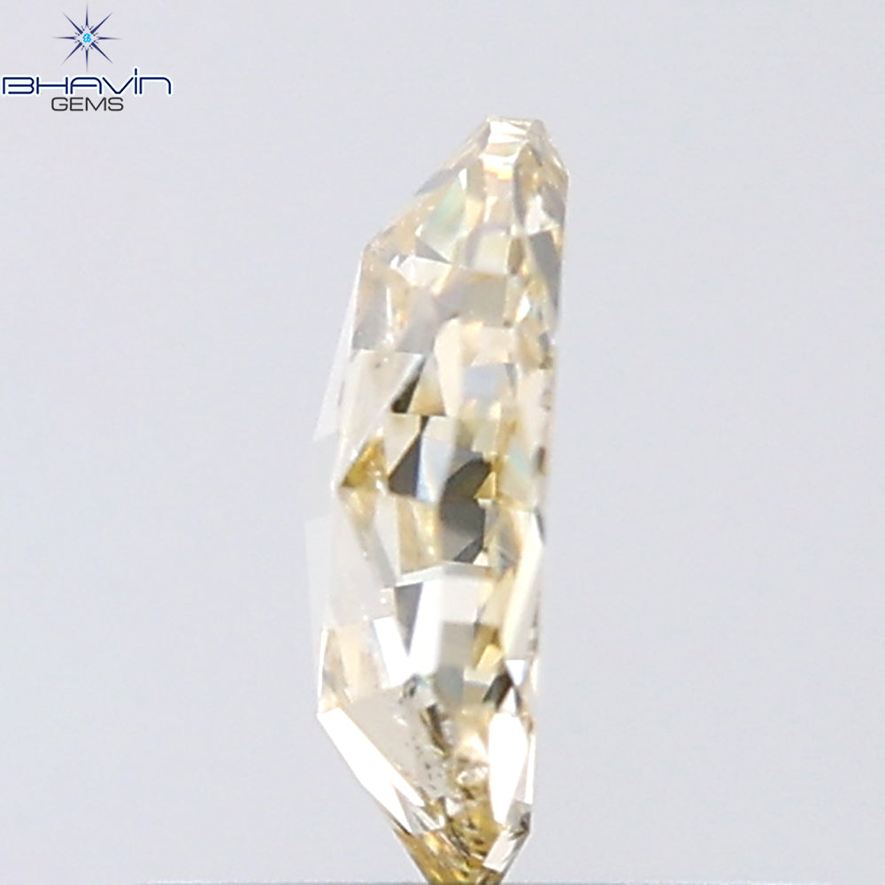 0.66 CT Round Rose Cut Natural Diamond White Color SI2 Clarity (6.17 MM)
