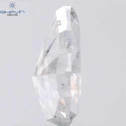 1.58 CT Pear Shape Natural Diamond White Color I2 Clarity (8.89 MM)