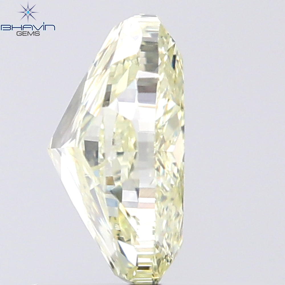1.01 CT Oval Shape Natural Diamond Yellow Color SI2 Clarity (6.99 MM)