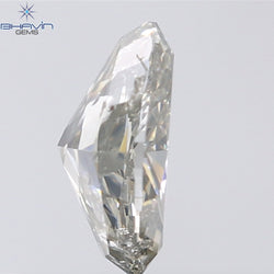 1.06 CT Oval Shape Natural Diamond Grey Color I1 Clarity (7.49 MM)