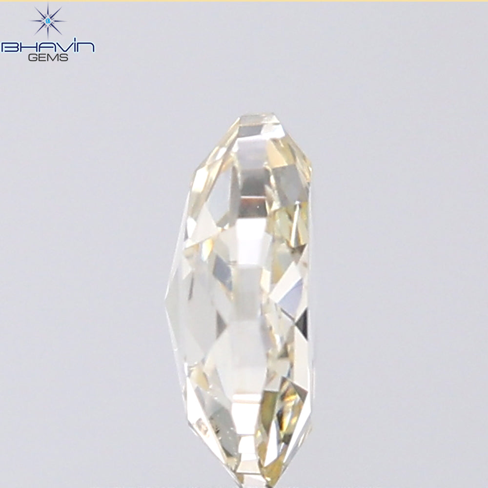 0.18 CT ラウンド ローズ カット シェイプ 天然ダイヤモンド ピンク色 I2 クラリティ (3.86 MM)