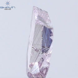 0.19 CT Rough Shape Natural Diamond Pink Color SI1 Clarity (4.35 MM)