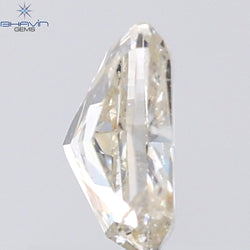 0.66 CT Cushion Shape Natural Diamond White Color I2 Clarity (5.74 MM)