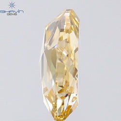 0.93 CT Round Rose Cut Natural Diamond Orange Color SI2 Clarity (6.43 MM)