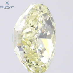 1.01 CT Oval Shape Natural Diamond Yellow Color SI2 Clarity (6.99 MM)