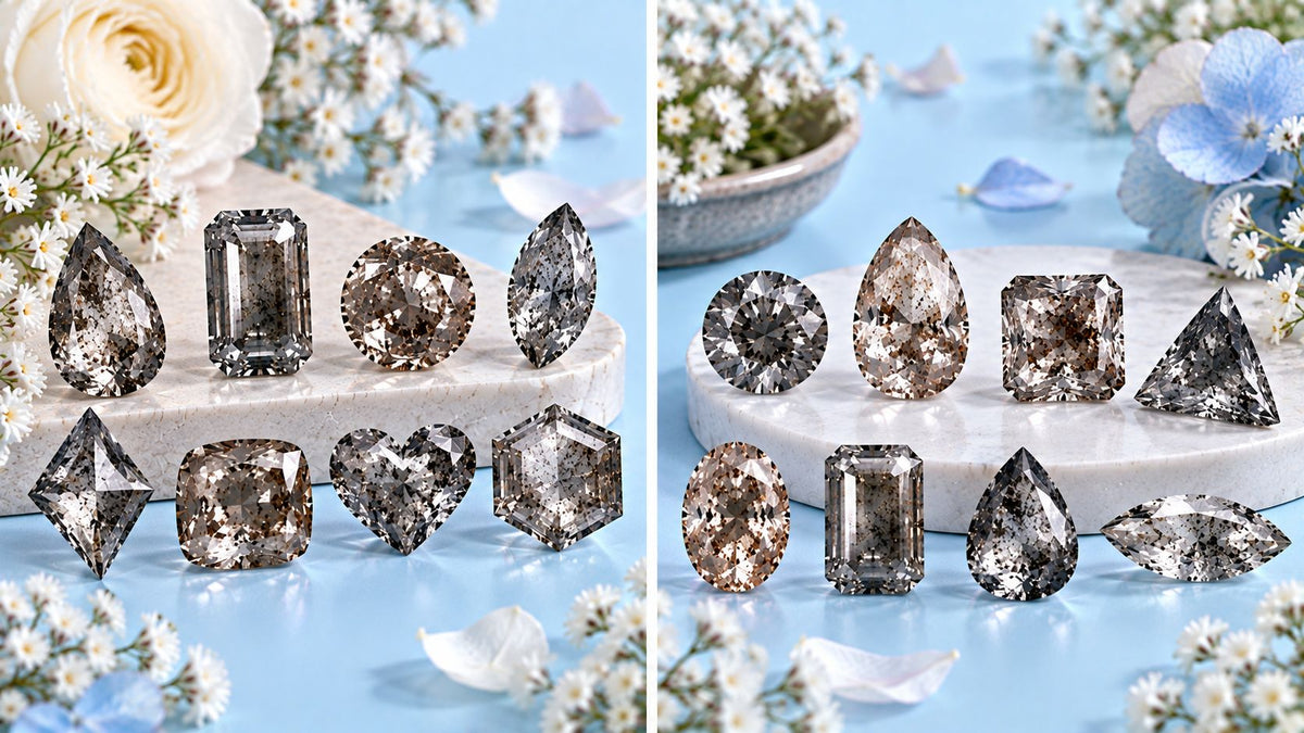 Salt And Pepper Loose Diamond