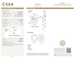 GIA認定 1.27 CT クッションダイヤモンド イエローカラー 天然ダイヤモンド VS1 クラリティ (5.97 MM)