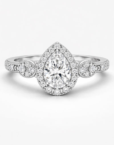 Vintage Style Engagement ring