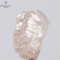 1.14 CT Rough Shape Natural Diamond Pink Color (6.81 MM)