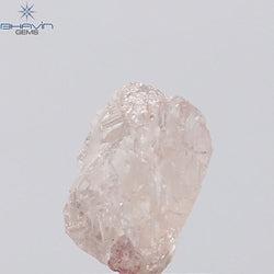 1.14 CT Rough Shape Natural Diamond Pink Color (6.81 MM)