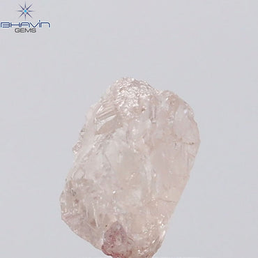 1.14 CT Rough Shape Natural Diamond Pink Color (6.81 MM)