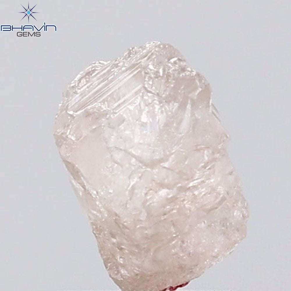 0.90 CT ラフ シェイプ ナチュラル ダイヤモンド ホワイト カラー VS1 クラリティ (5.95 MM)