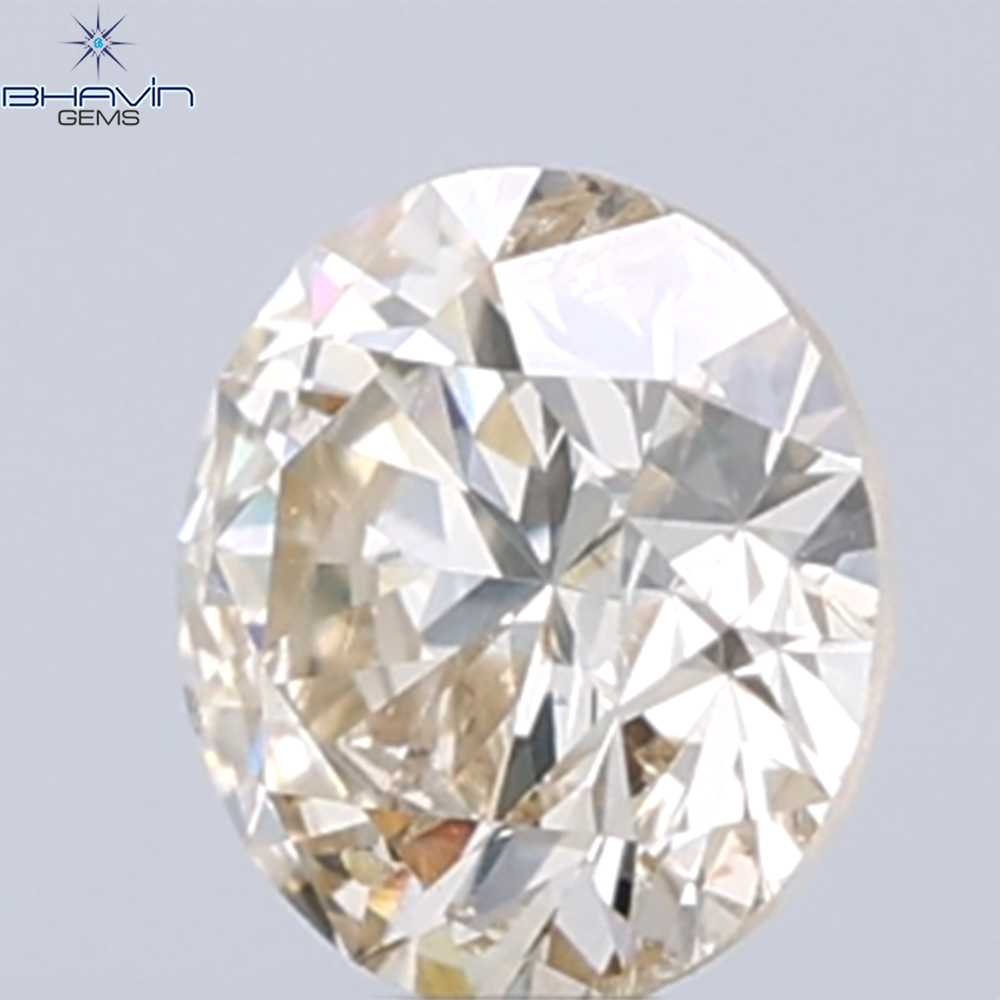 0.29 CT Natural Round Diamond Brown Color Clarity I1 (4.29 MM)