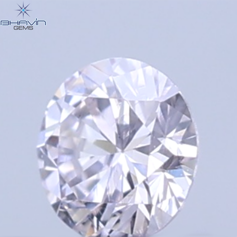 0.04 CT Natural Round Diamond Pink Color Clarity VS2 (2.0 MM)