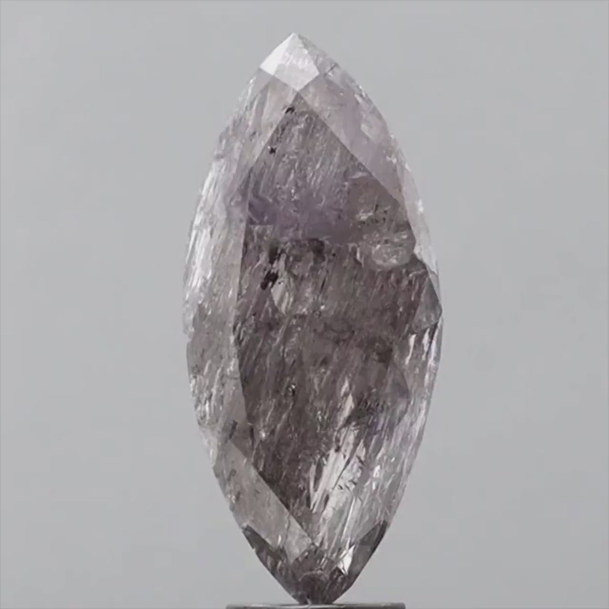 6.51 CT マーキスシェイプ 天然ルースダイヤモンド ピンクカラー I3 クラリティ