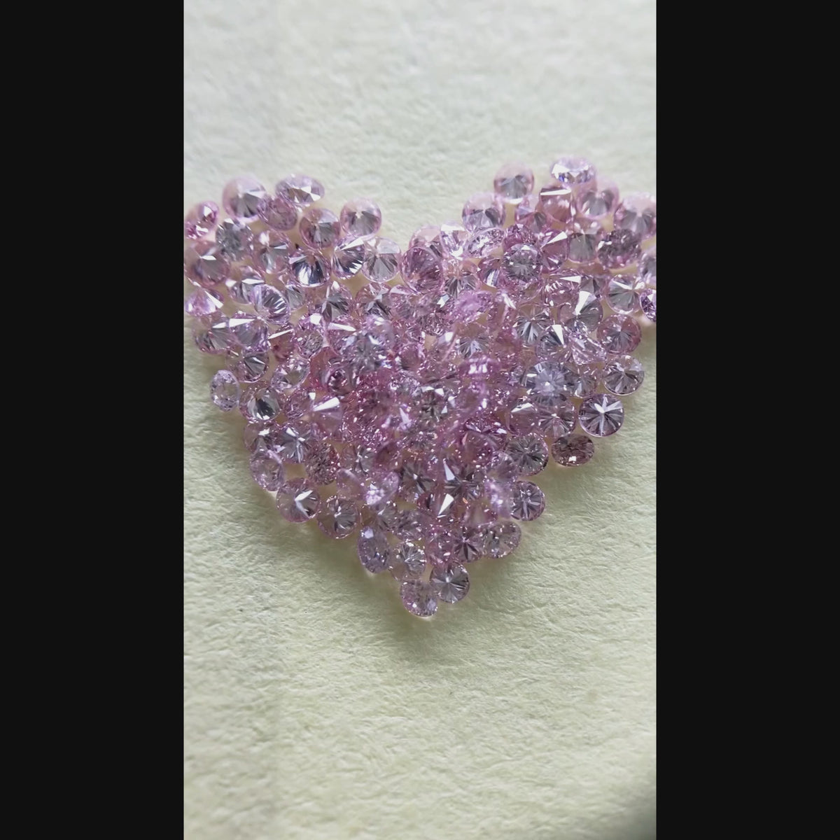 0.18 CT ラウンド ローズ カット シェイプ 天然ダイヤモンド ピンク色 I2 クラリティ (3.86 MM)