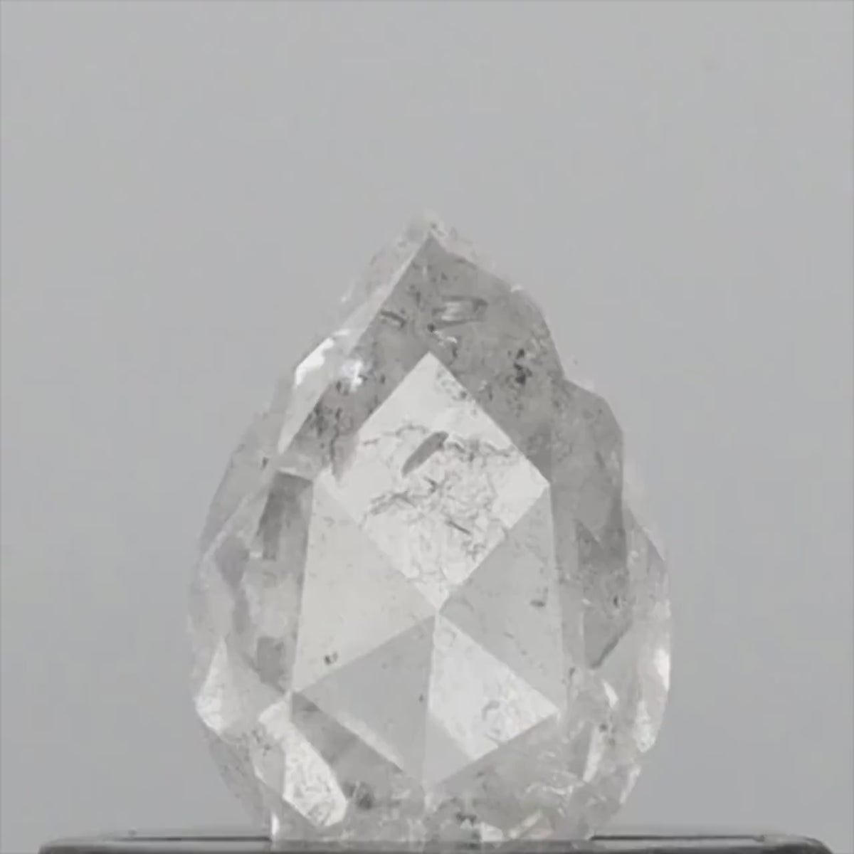 0.23 CT Pear Shape Natural Diamond White Color I1 Clarity (5.21 MM)