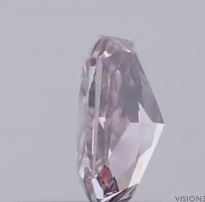 GIA Certified 0.27 CT Radiant Diamond Pink Brown Color Natural Loose Diamond SI2 Clarity (4.41 MM)