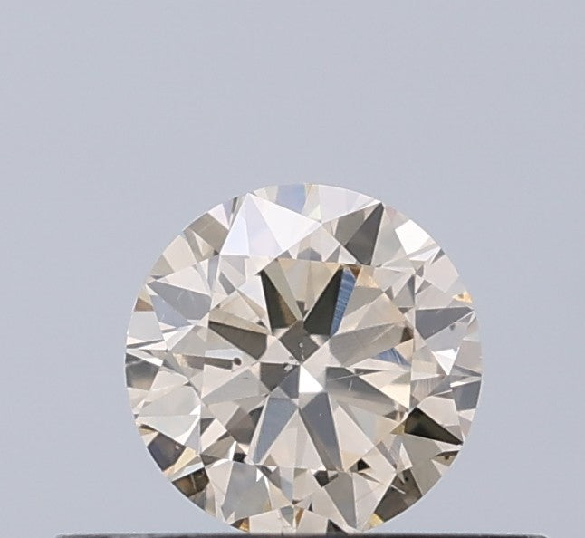 0.18 CT ラウンド ローズ カット シェイプ 天然ダイヤモンド ピンク色 I2 クラリティ (3.86 MM)
