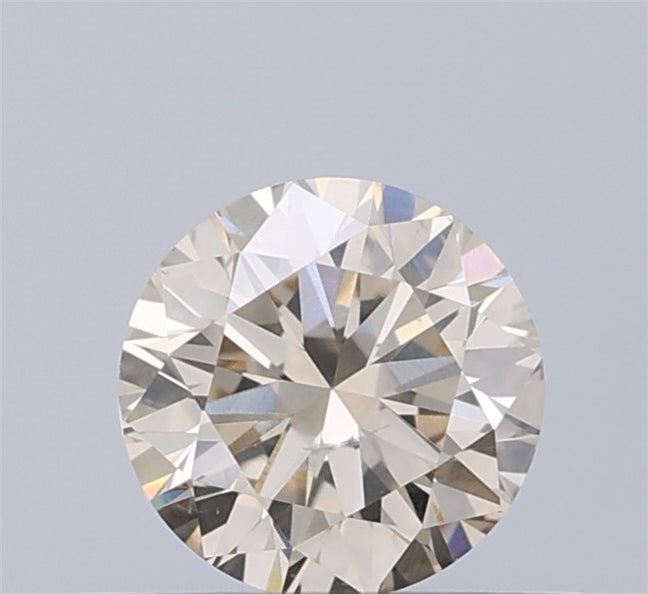 0.45 CT Natural Round Diamond Brown Color Clarity VS2 (4.84 MM)