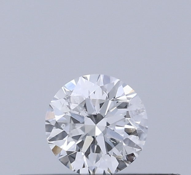 0.19 CT Natural Round Diamond White Color Clarity VS2 (3.66 MM)