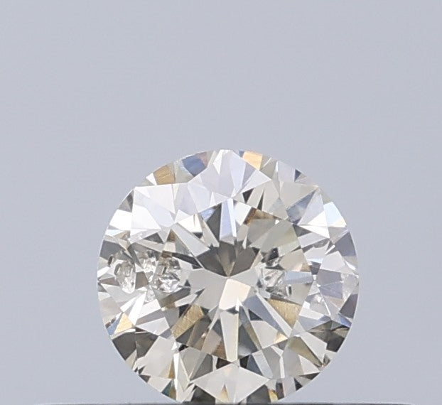 0.24 CT Natural Round Diamond Brown Color Clarity SI (4.00 MM)