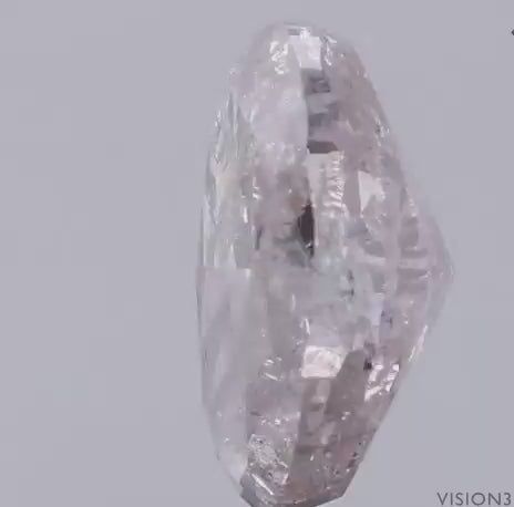 GIA認定 2.02 CT オーバルシェイプ 天然ダイヤモンド ピンクブラウンカラー (8.67 MM)