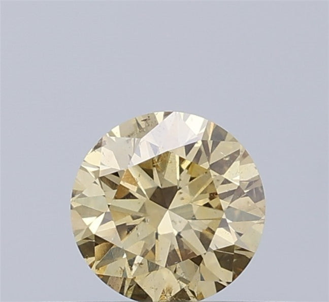 0.32 CT Natural Round Diamond Brown Color Clarity VS2 (4.38 MM)
