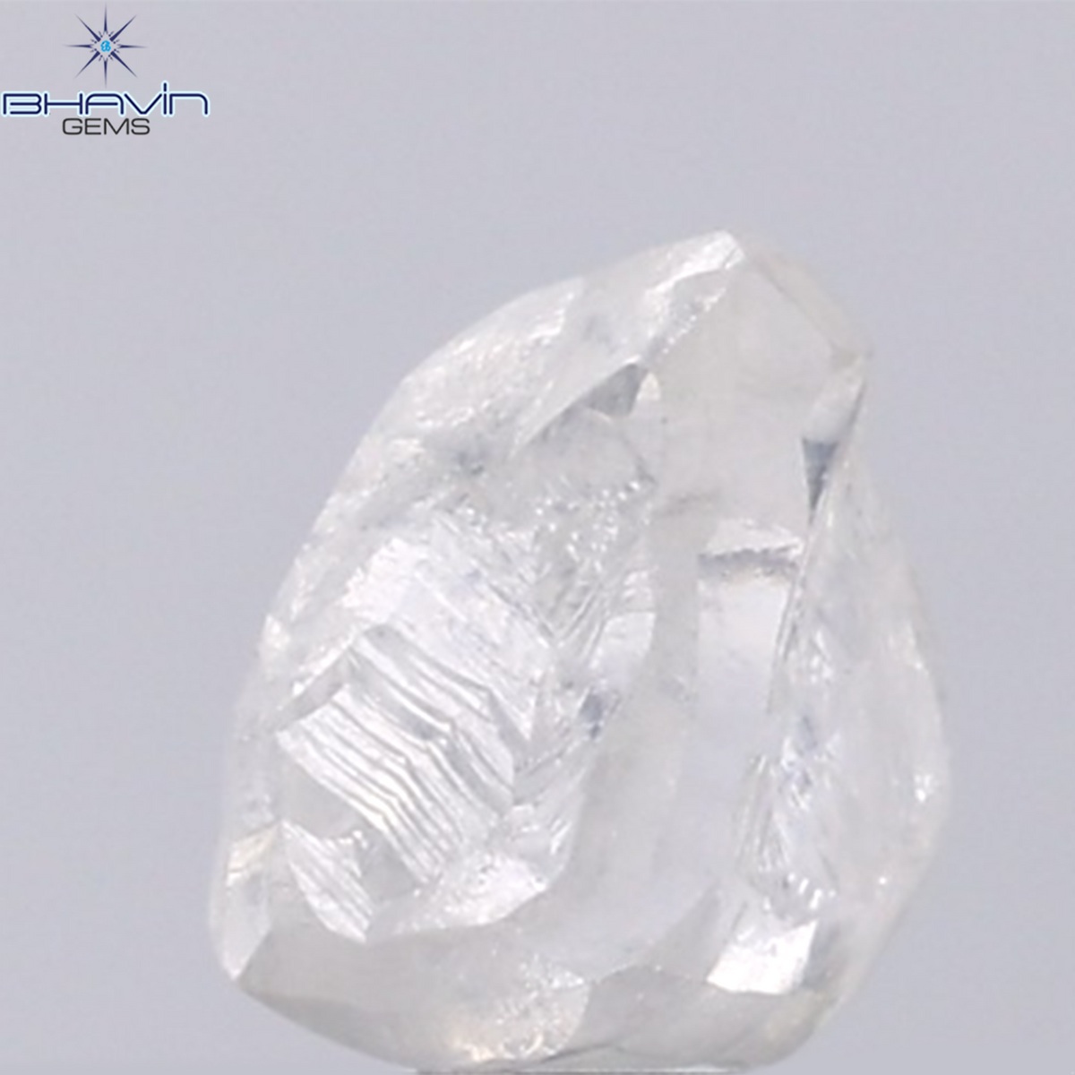 1.32 CT Natural Rough Diamond White Color Clarity VS (6.69 MM)
