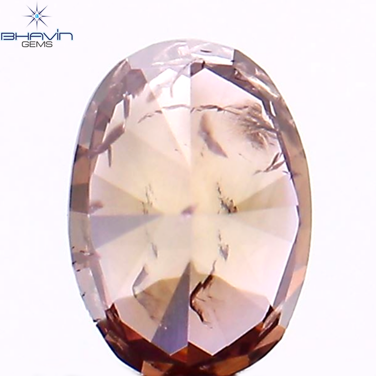 0.17 CT Natural Oval Diamond Enhanced Pink Color Clarity SI2 (3.94 MM)