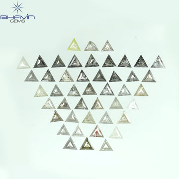0.05 CT/5 ピース ラウンド シェイプ ナチュラル ルース ダイヤモンド ピンク カラー I1 クラリティ (0.05 MM)