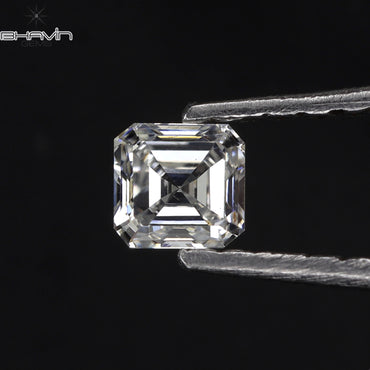 0.25 CT アッシャー シェイプ ホワイト (G+) カラー ナチュラル ルース ダイヤモンド VVS-VS クラリティ (3.60 MM)
