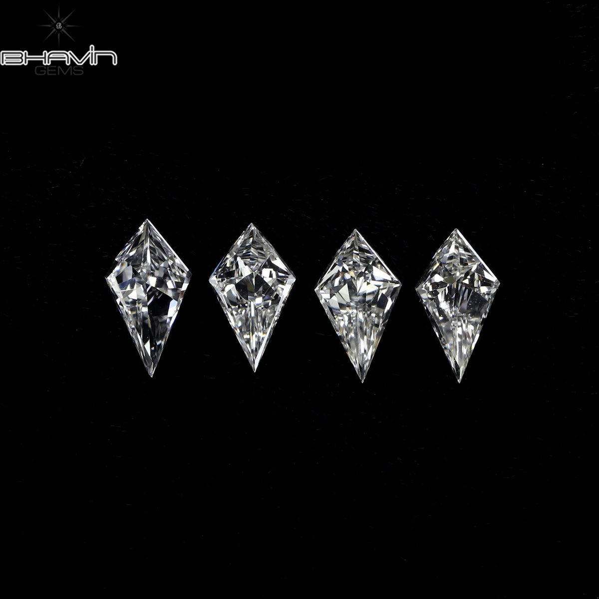 0.10 CT Natural Kite Diamond White (G+) Color Clarity VS (5.00 MM)