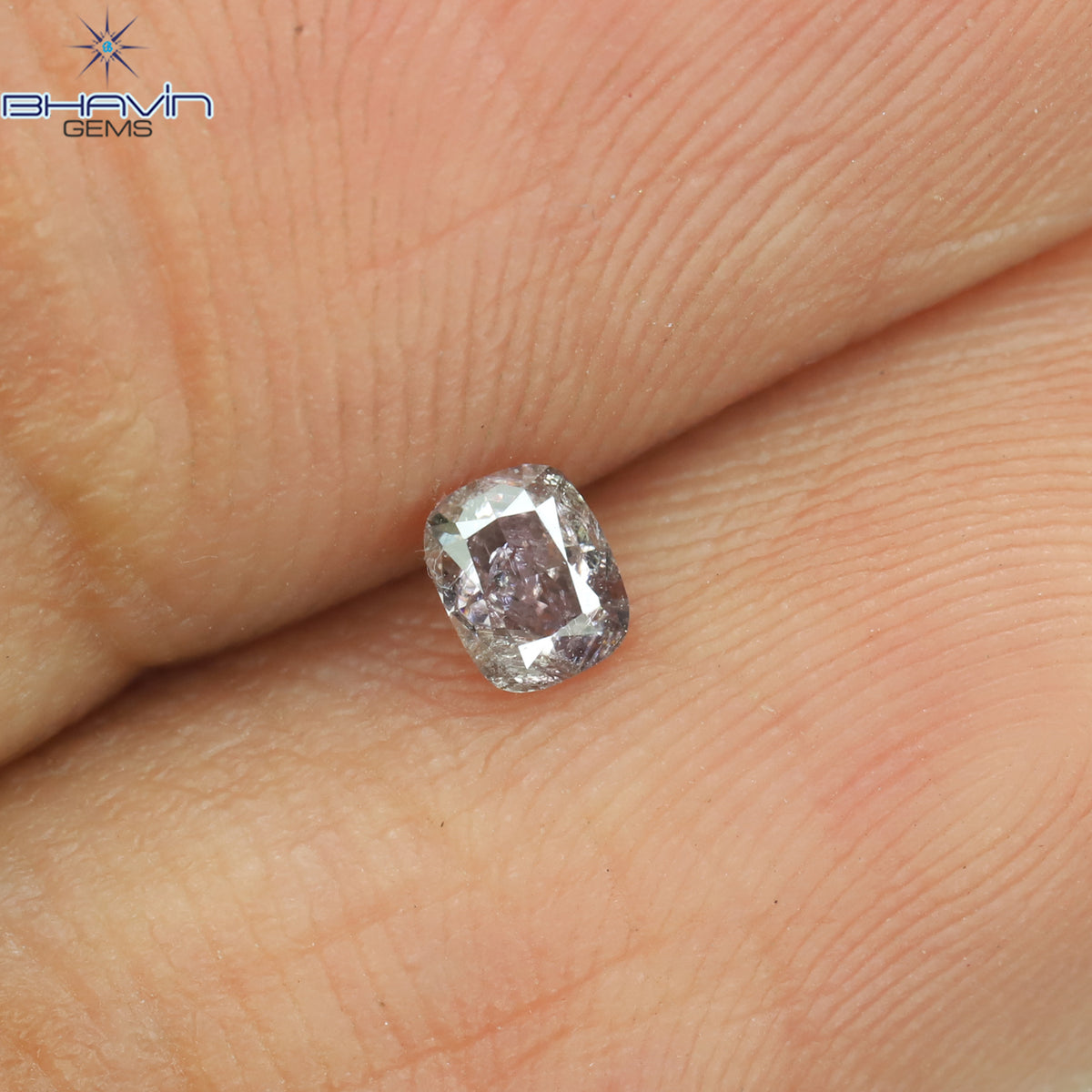 0.06 CT クッションシェイプ 天然ダイヤモンド ピンクカラー VS2 クラリティ (2.30 MM)