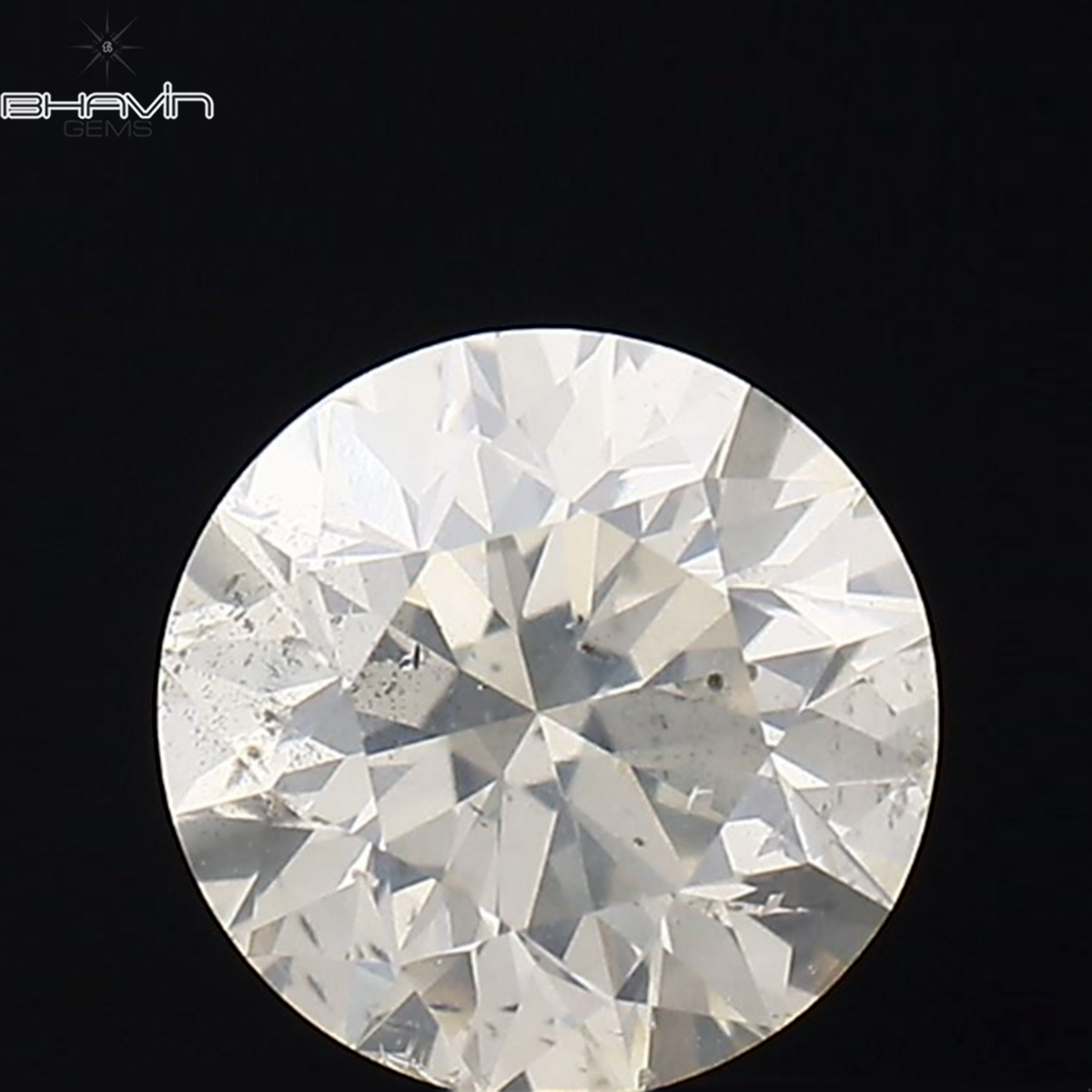 0.51 CT Natural Round Diamond White Color Clarity SI2 (5.00 MM)