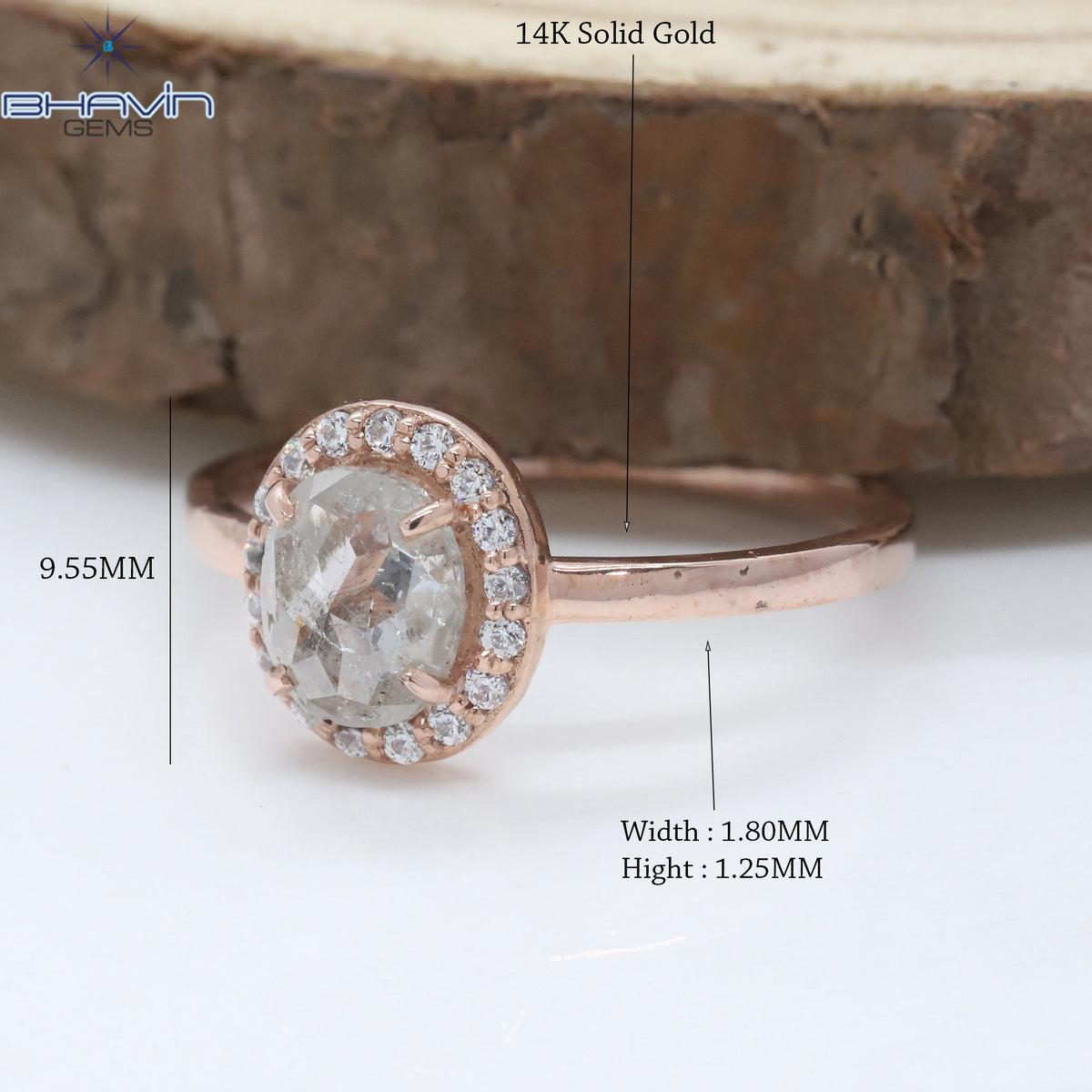 Oval Diamond, Natural Diamond Ring, White Diamond, Gold Ring, Engagement Ring, Wedding Ring, Diamond Ring