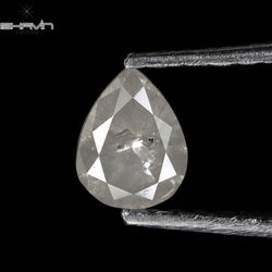 0.33 CT Pear Shape Natural Diamond White Color I3 Clarity (5.10 MM)