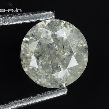 0.30 CT Round Shape Natural Loose Diamond White Color I3 Clarity (4.30 MM)