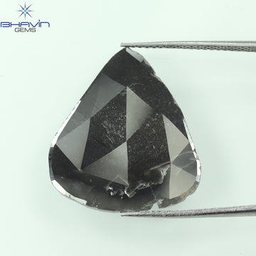 7.28 CT ペア スライス シェイプ ナチュラル ダイヤモンド グレー カラー I3 クラリティ (22.00 MM)
