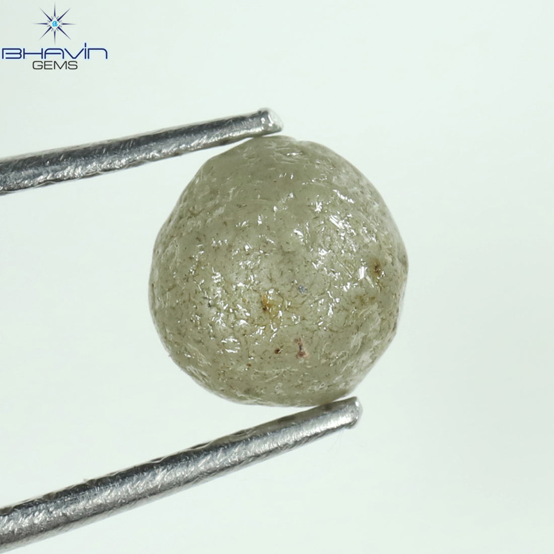 1.19 CT Natural Rough Diamond White Color Clarity I3 (5.37 MM)