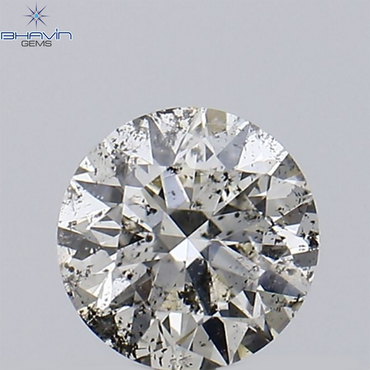0.25 CT Round Shape Natural Loose Diamond White(H)  Color SI2 Clarity (3.99 MM)