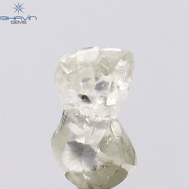 0.78 CT ラフシェイプ ナチュラル ダイヤモンド ホワイト カラー I2 クラリティ (6.96 MM)