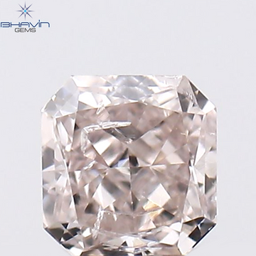 0.11 CT Natural Radiant Diamond Pink Color Clarity SI2 (2.73 MM)