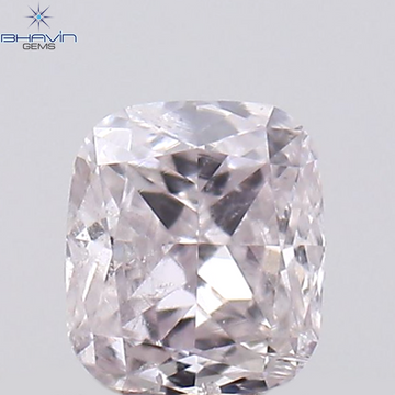 0.05 CT クッションシェイプ 天然ダイヤモンド ピンクカラー VS2 クラリティ (2.28 MM)