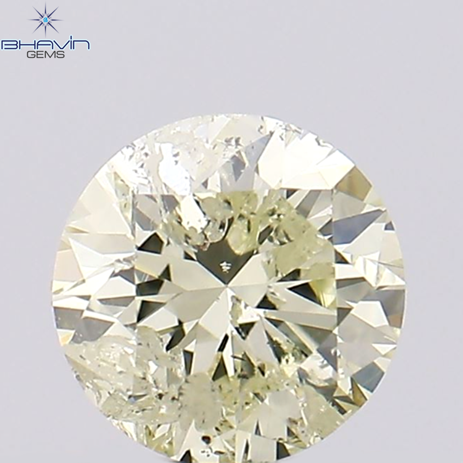 0.50 CT Round Shape Natural Loose Diamond White(K) Color I1 Clarity (4.95 MM)