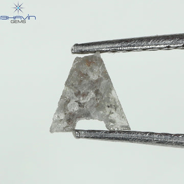 0.24 CT Natural Alphabet Diamond Salt And Pepper Color Clarity I3 (4.60 MM)