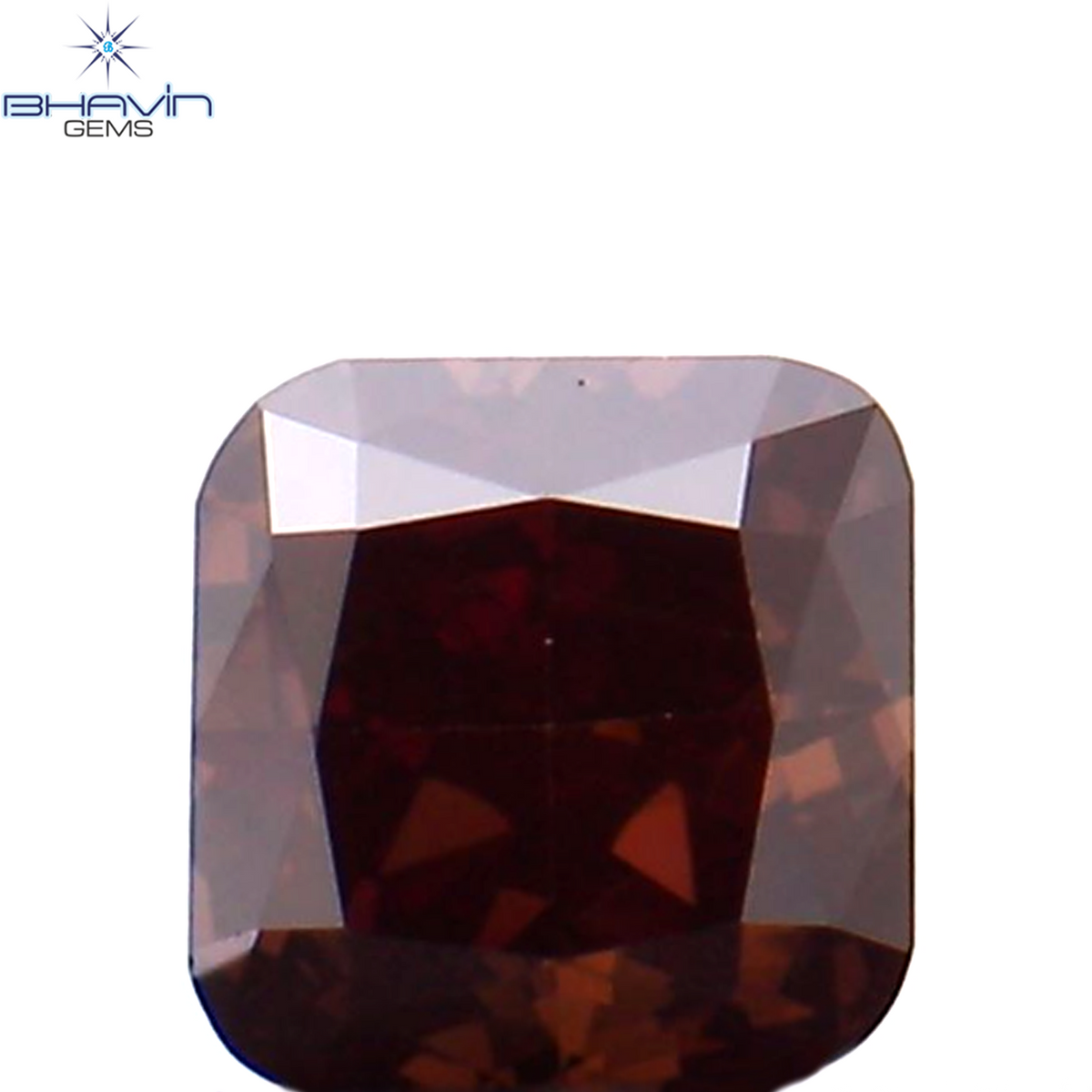 0.18 CT Natural Cushion Diamond Enhanced Pink Color Clarity VS1 (3.06 MM)