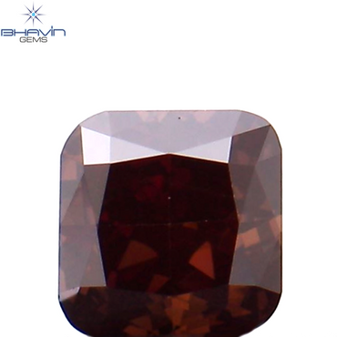 0.18 CT クッション シェイプ ナチュラル ルース ダイヤモンド 強化ピンク色 VS1 クラリティ (3.06 MM)