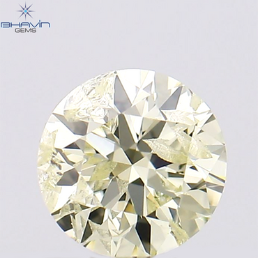 0.31 CT Round Shape Natural Loose Diamond White(K) Color SI2 Clarity (4.32 MM)